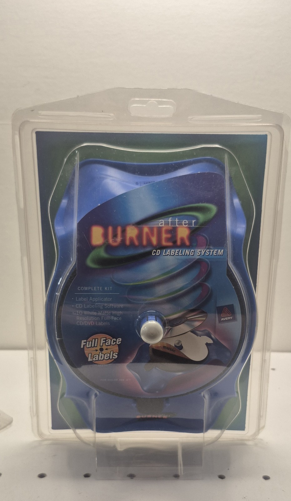 Avery After Burner Complete CD DVD Labeling System Kit w/ Applicator & Software