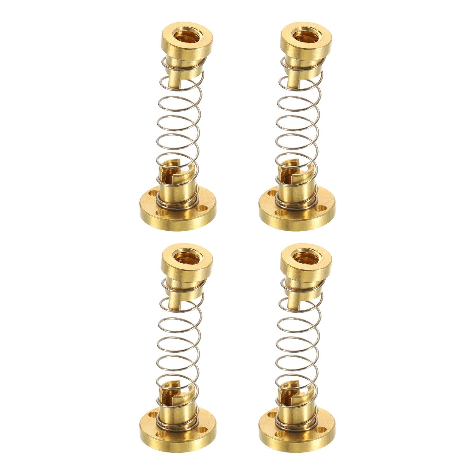 Tr8x2 T8 POM Anti Play Spring Loaded Nut Acme Thread 2mm 4pcs