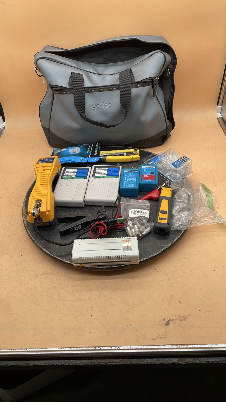 Proxim 4401 Fluke TS19 Network Cable Tester & Various Test Equipment Lot of 13