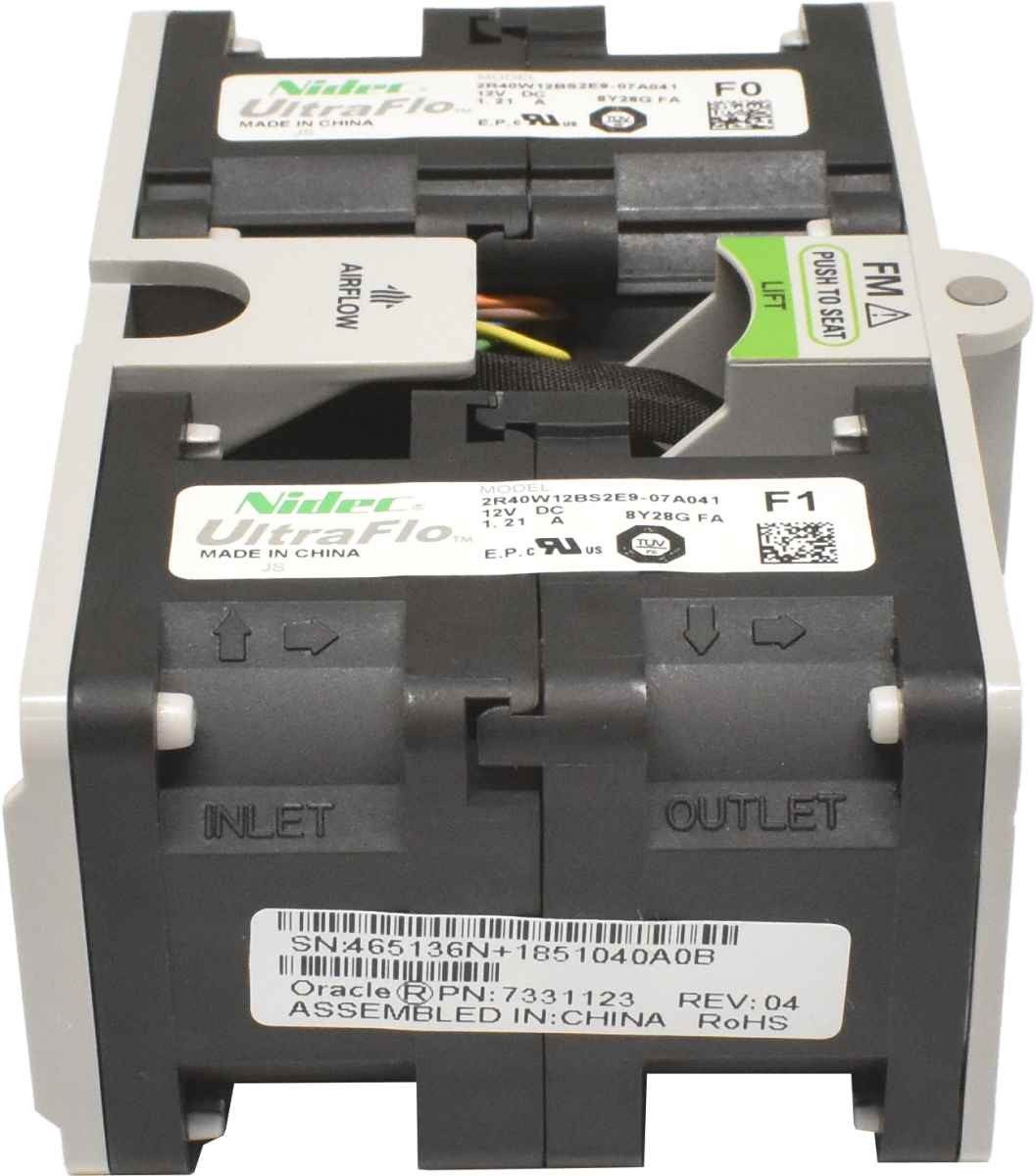 Sun Oracle Dual Counter Rotating Fan Module 7331123 for X7-2, X8-2 Chassis