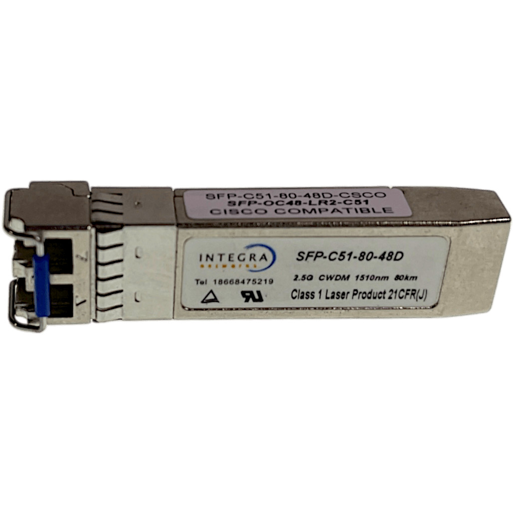 Integra SFP-OC48-LR2-C51 SFP Cisco Compatible Transciver