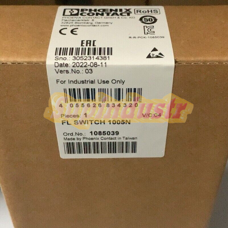 New 1pcs PHOENIX CONTACT 1085039 Module FL SWITCH 1005N