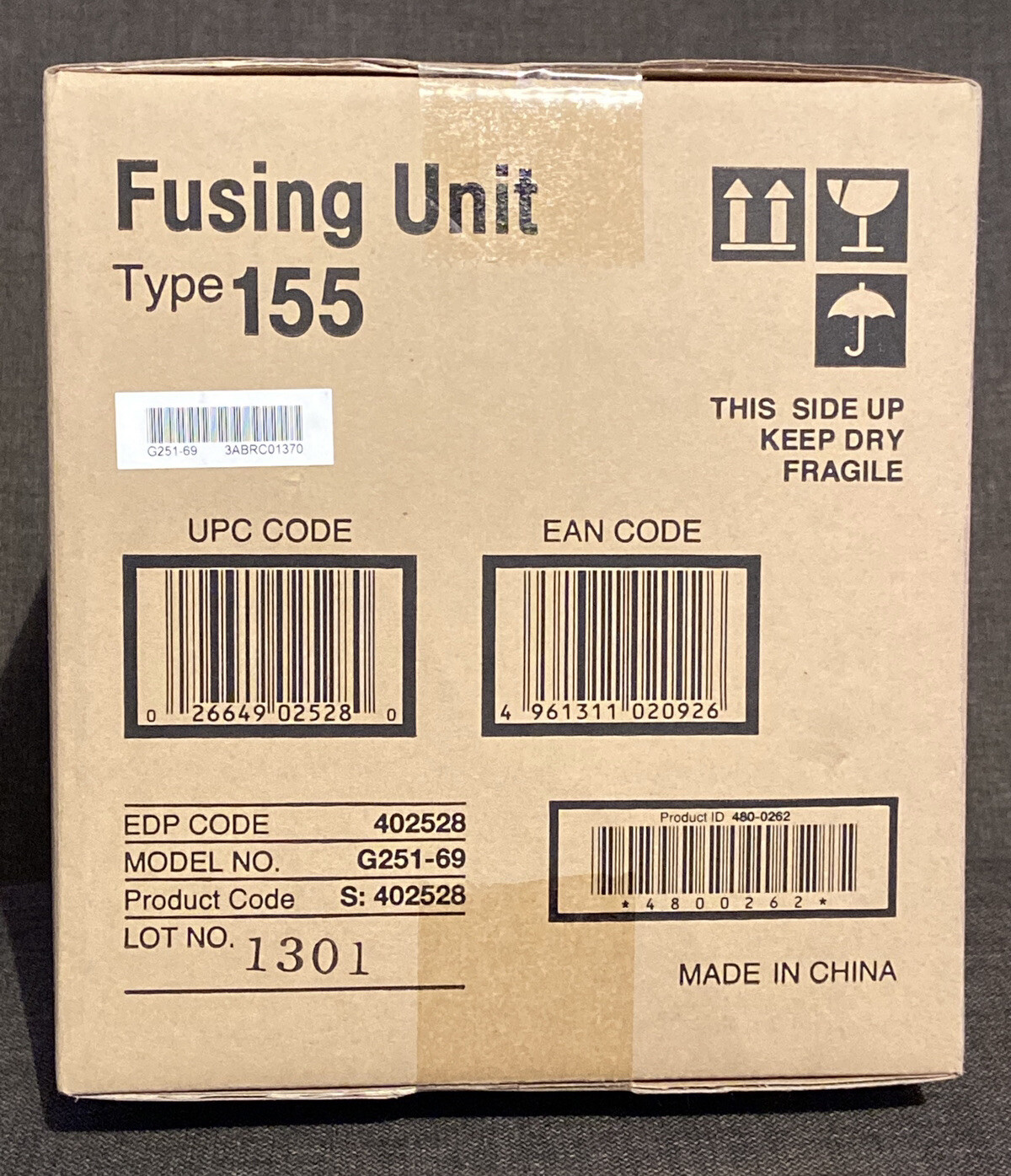 Genuine Ricoh 420132 402528 Type 155 Fusing Unit New