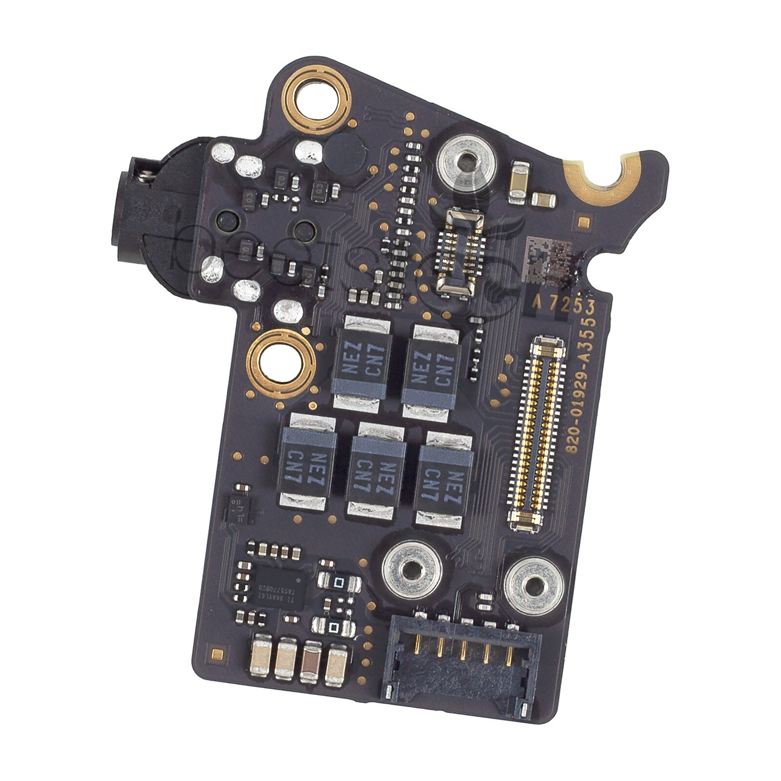 HEADPHONE JACK AUDIO BOARD, SPACE GRAY / GOLD - MacBook Air 13" M1 A2337 2020