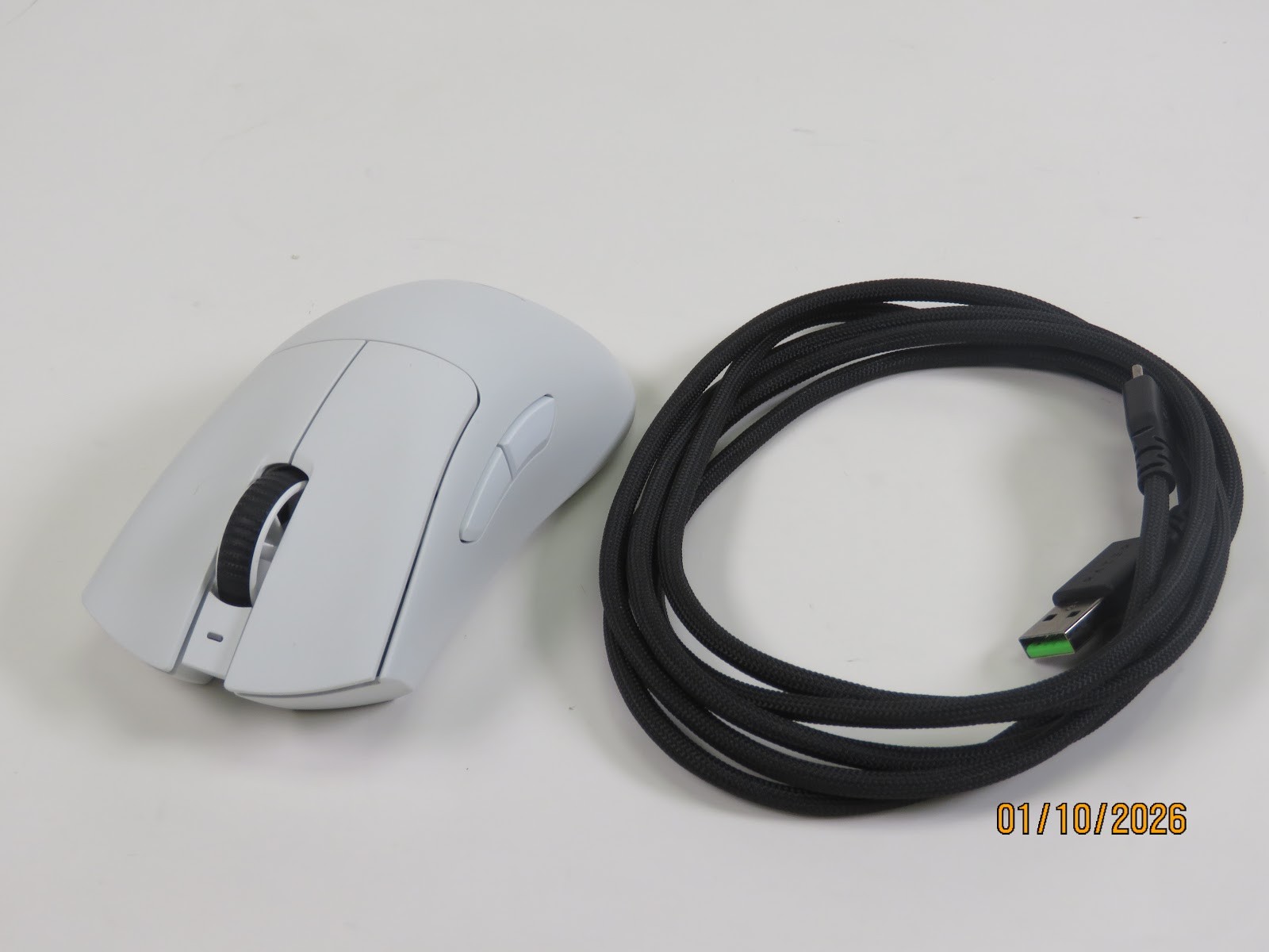 Razer DeathAdder V3 Pro Wireless Gaming Mouse White - No Receiver - FG496