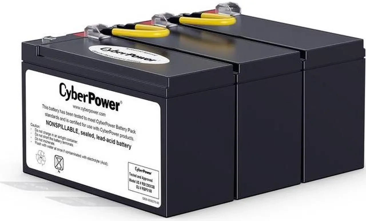 CyberPower RB1290X3B Replacement Battery Cartridge Model RB1290X3B