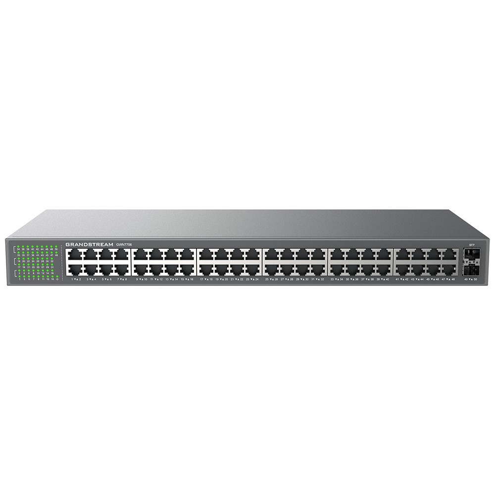 grandstream Network Switch, 48xGigE, 2xSFP