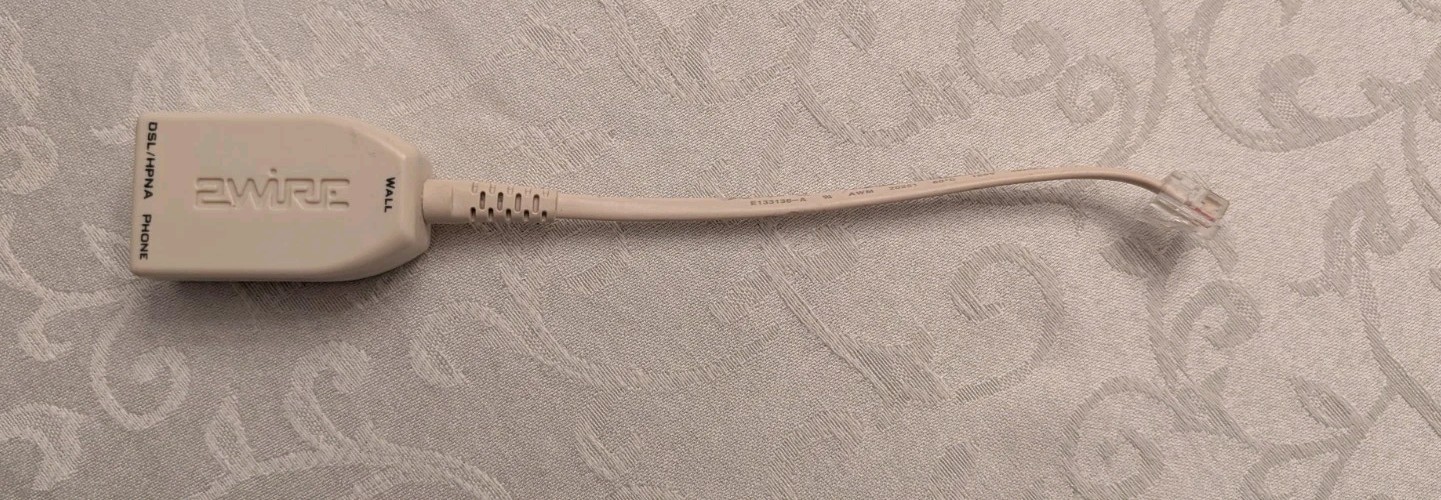 2Wire DSL/HPNA Phone Line DSL Filter Model LFT 4-1-GB