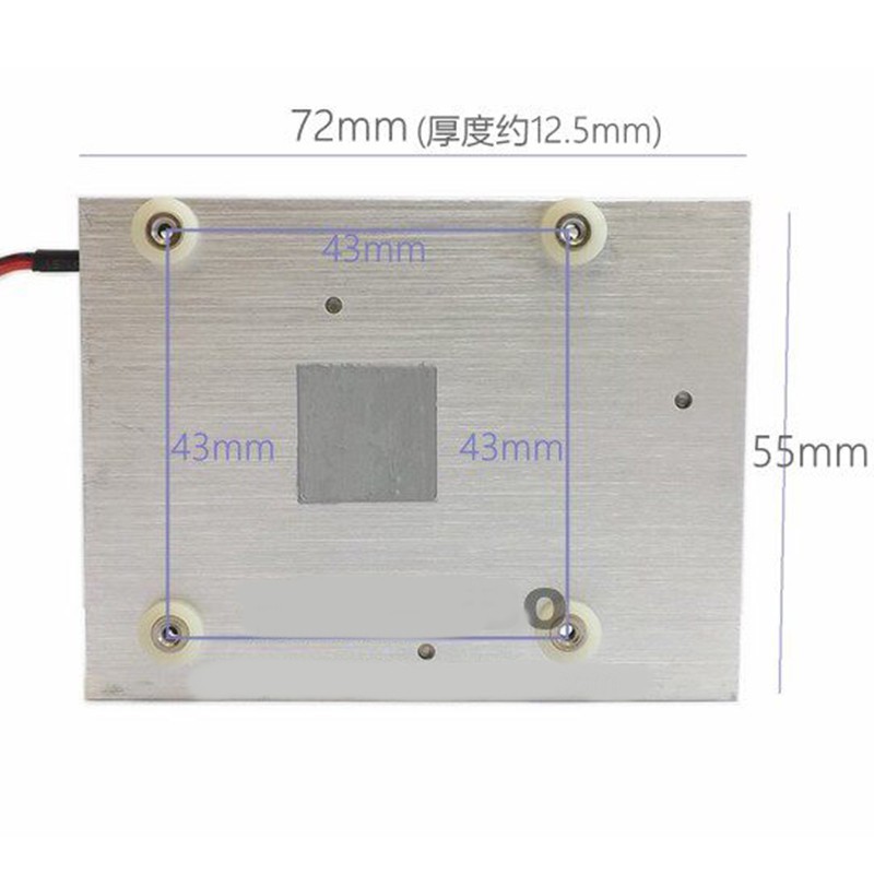 For Ultra-thin Graphics Card Cooler 43mm Mounting Holes Small 2PIN Connectors