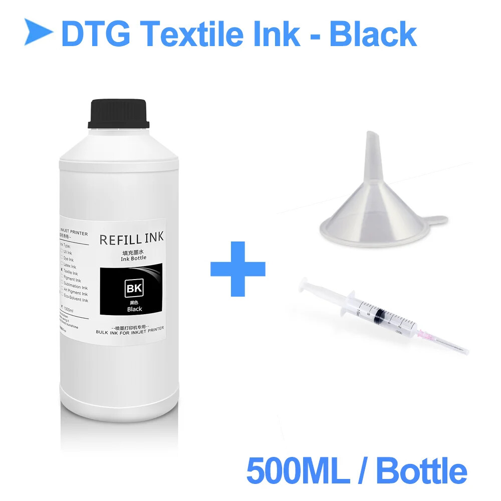 500ml DTG Ink For DX5 DX6 DX7 TX800 I3200 L1800 R1900 R3000 9600 F2000 F2100