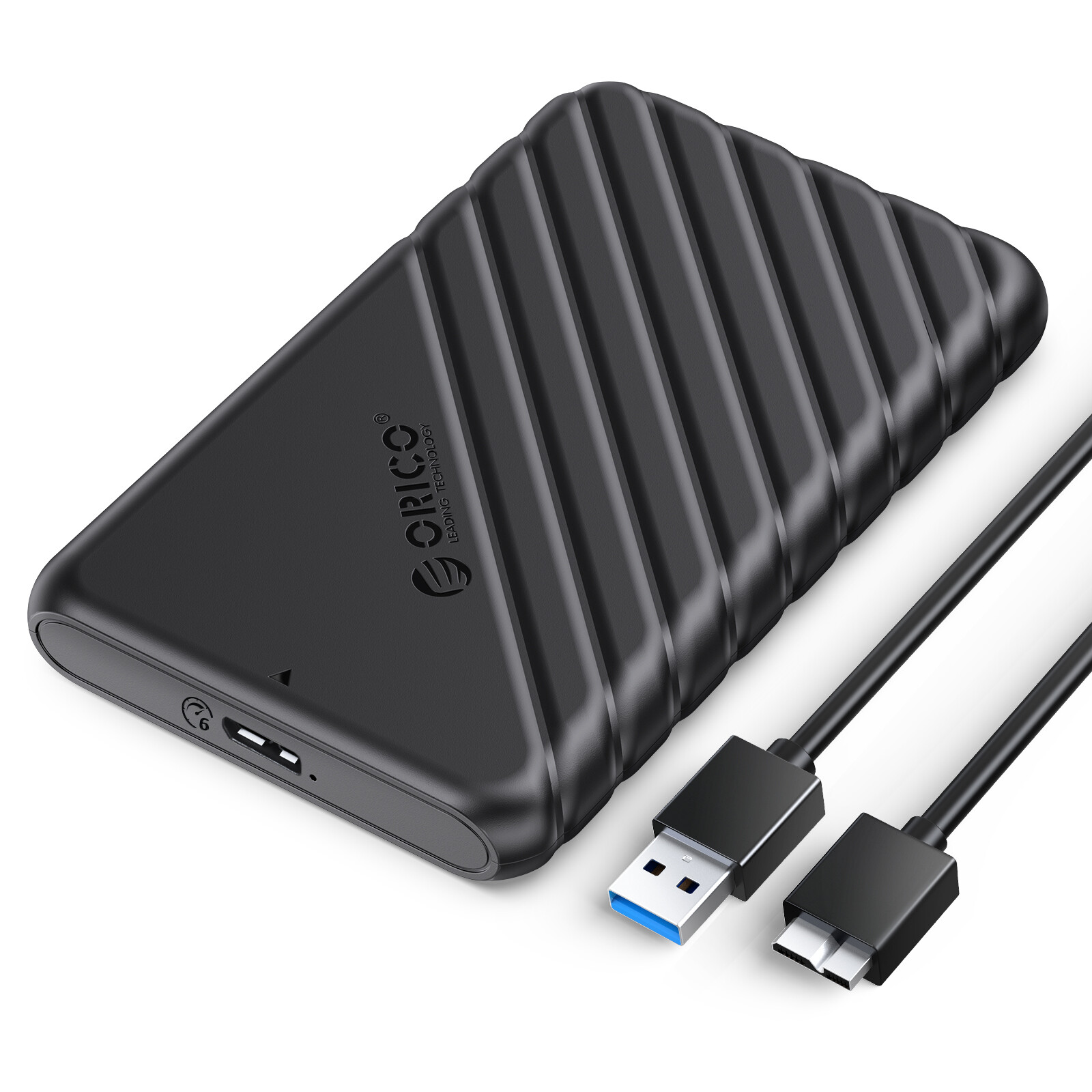 ORICO 2.5" SATA USB C EXTERNAL SSD HDD Hard Drive ENCLOSURE CASE 6 Gbps USB 3.1