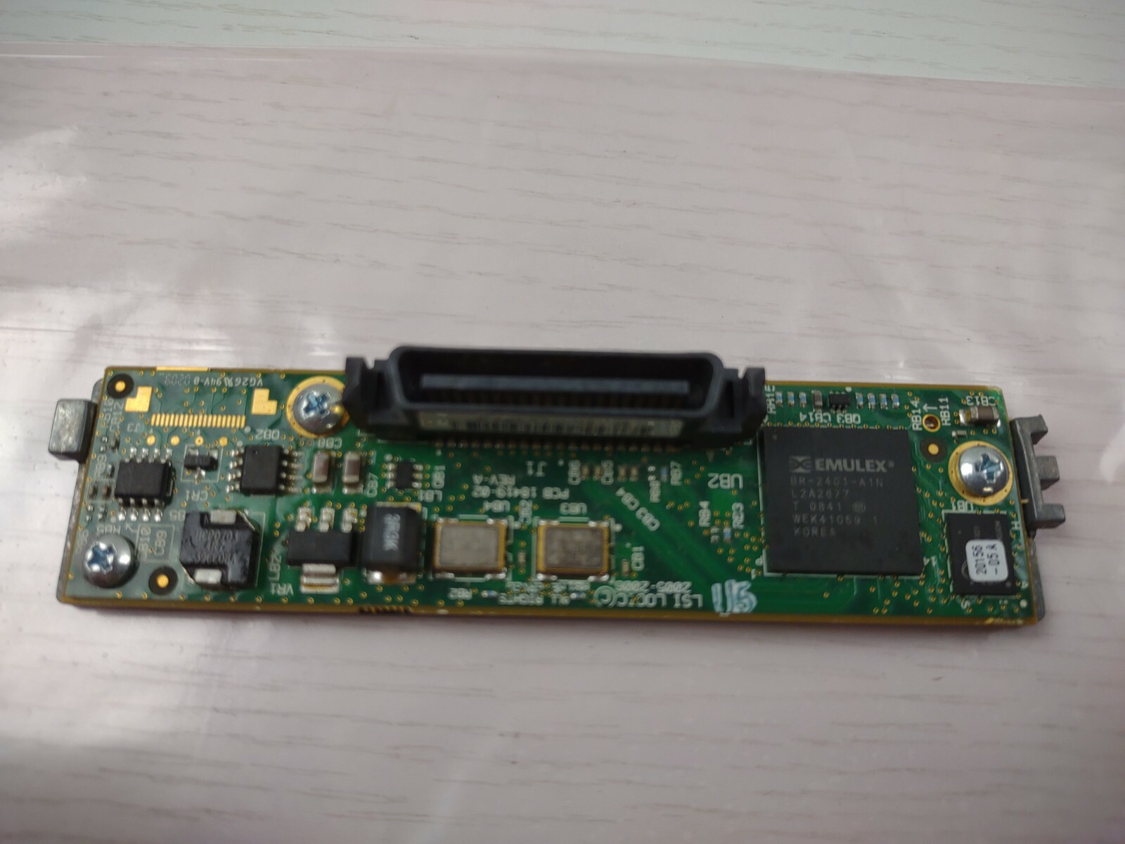 LSI IBM Hard Drive SATA to FC Fiber Channel Interposer Board P19510-03-A 41Y0709