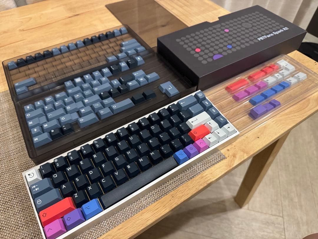 KBDFANS Tofu75 Spark R2 Mechanical Keyboard Gateron Yellow Switches