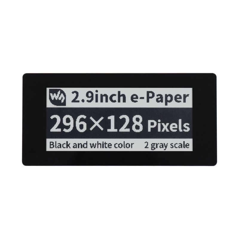 2.9inch Capacitive Touch e-Paper Display HAT for Raspberry Pi 5-Points 296×128