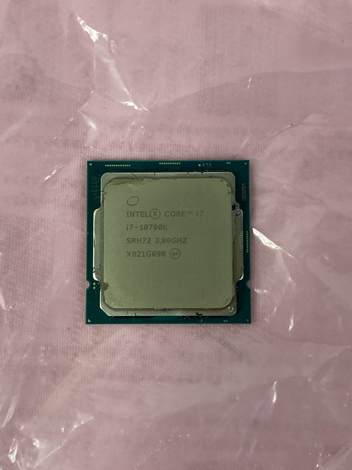 Intel Core i7-10700K 3.80GHz SRH72 8 Core 16 Thread LGA 1200 Tested Working Pull