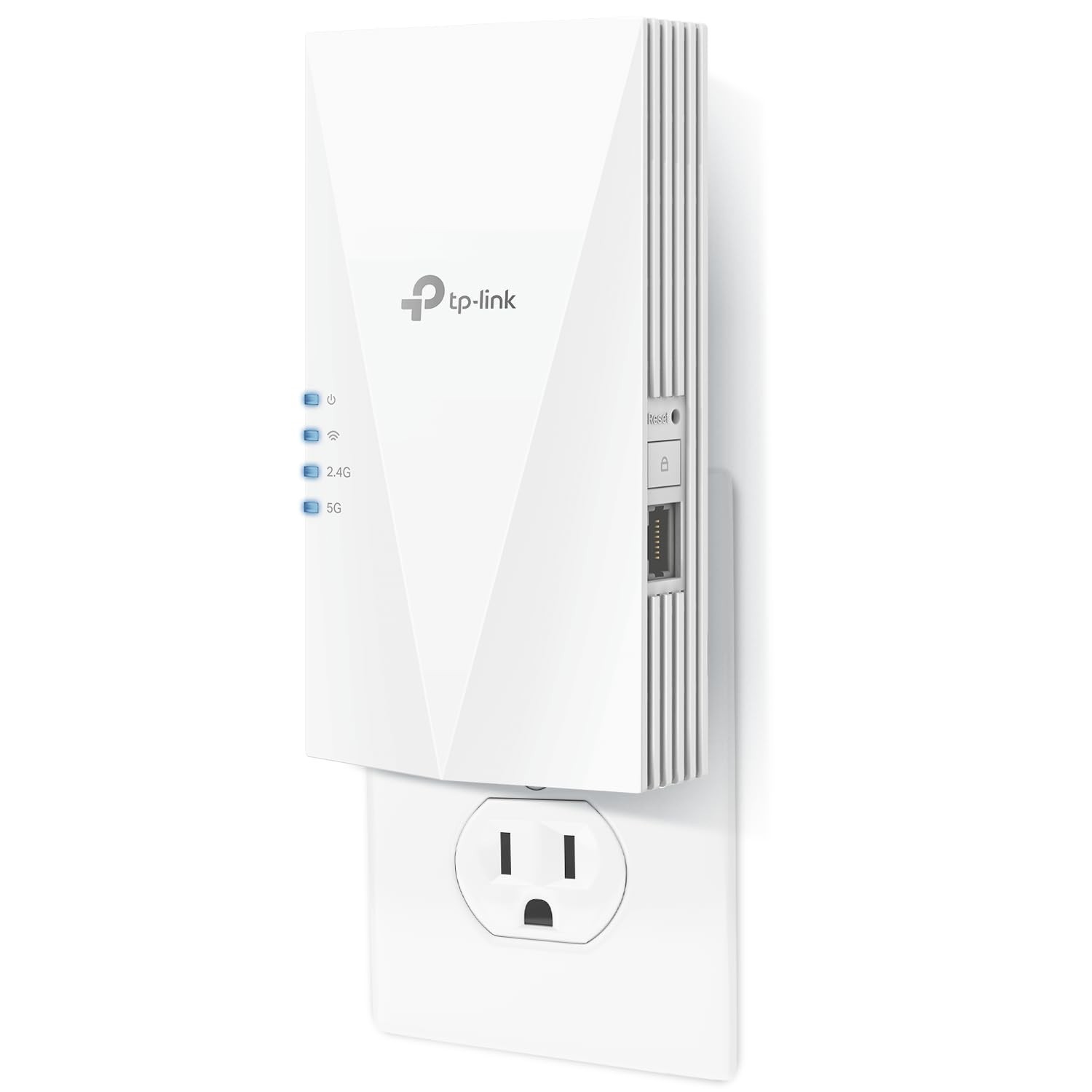 TP-Link RE500X AX1500 Dual-Band Wi-Fi 6 Range Extender White Ethernet Port 5 GHz