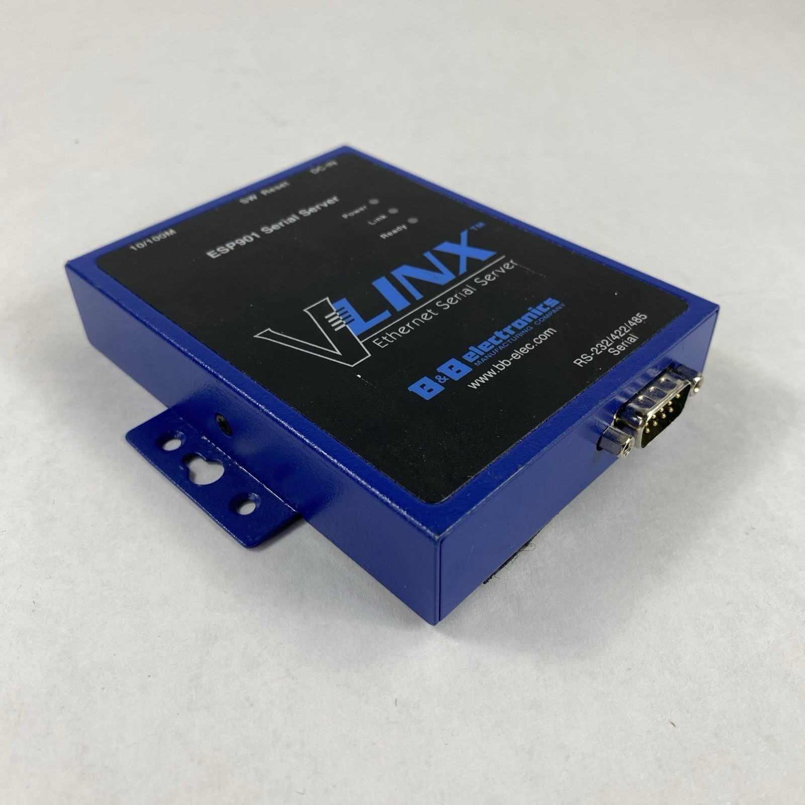 VLINX Ethernet Serial Server ESP901  1 Port Ethernet Serial Server