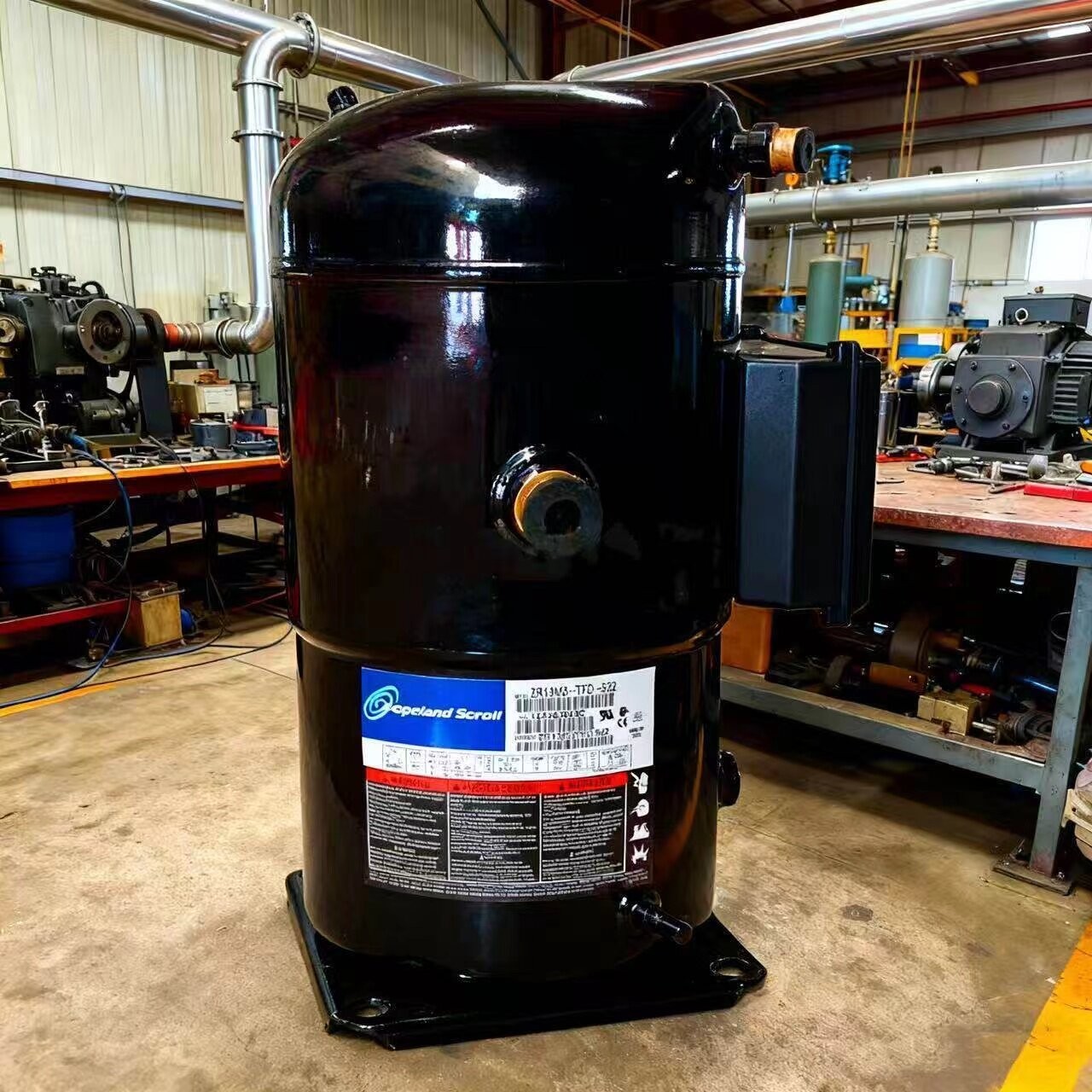 Copeland ZR12M3‑TWD‑522 Scroll Compressor R407C 380‑420V 3PH 10HP HVAC Part HMD0