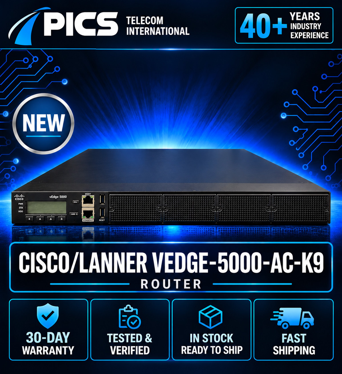 Cisco/Lanner VEDGE-5000-AC-K9 Router 32GB