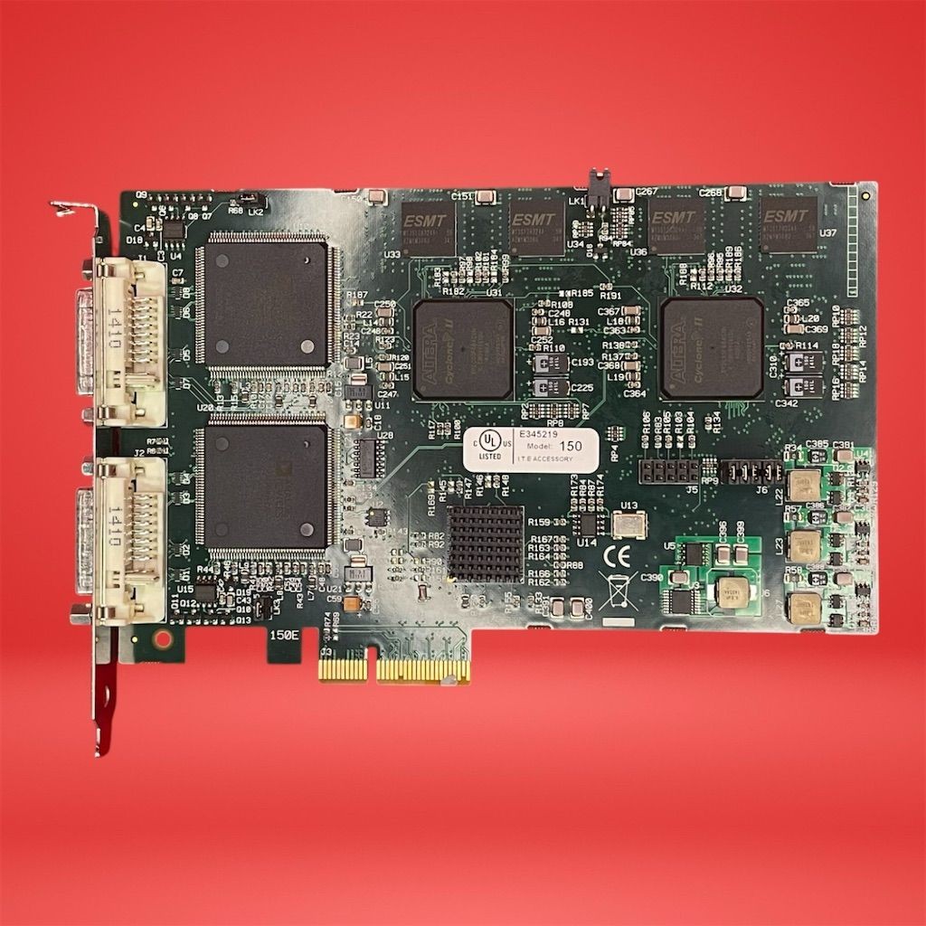 Datapath ECU-2DVI PCIe x4 Dual DVI-I HD Video Capture Card 1080p