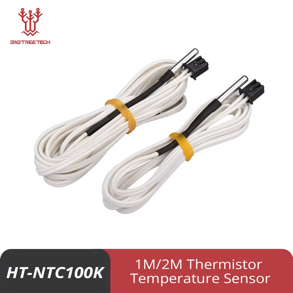 1M/2M HT-NTC100K Thermistor Temperature Sensor for High Temperature Filament 350