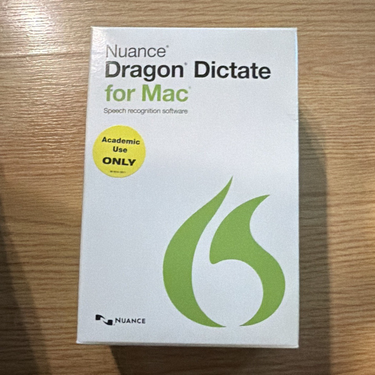Nuance Dragon Dictate for Mac Speech Recognition Software, Academic/Education
