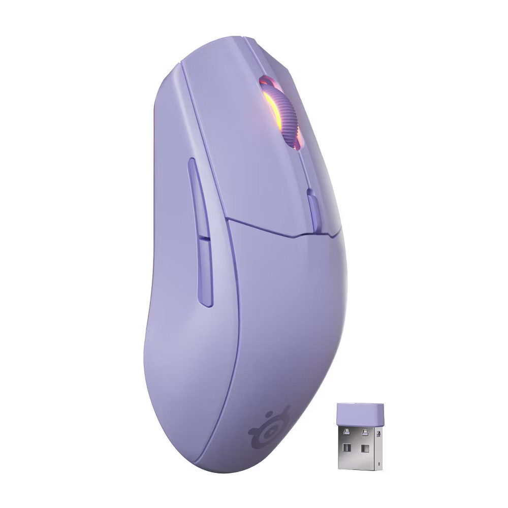 SteelSeries Rival 3 Wireless Gaming Mouse - Lavender