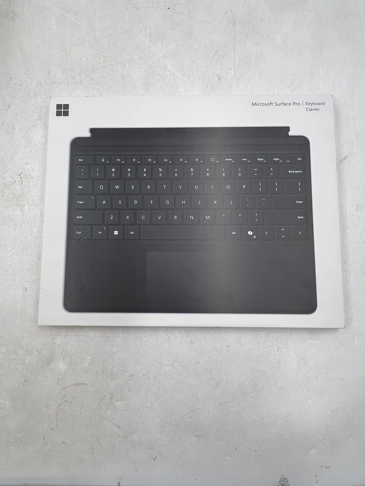 New Sealed Microsoft Surface Pro 13" Keyboard Black 1905 EPS-00425 
