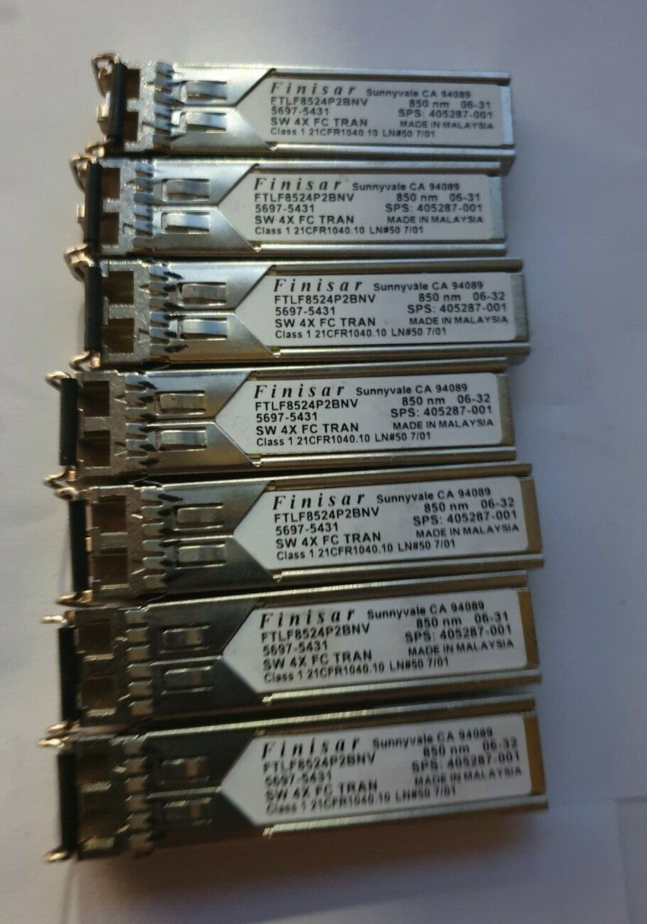 FINISAR FTLF8524P2BNV SFP Transceiver QTY: 7 (r5trolley.5b2)