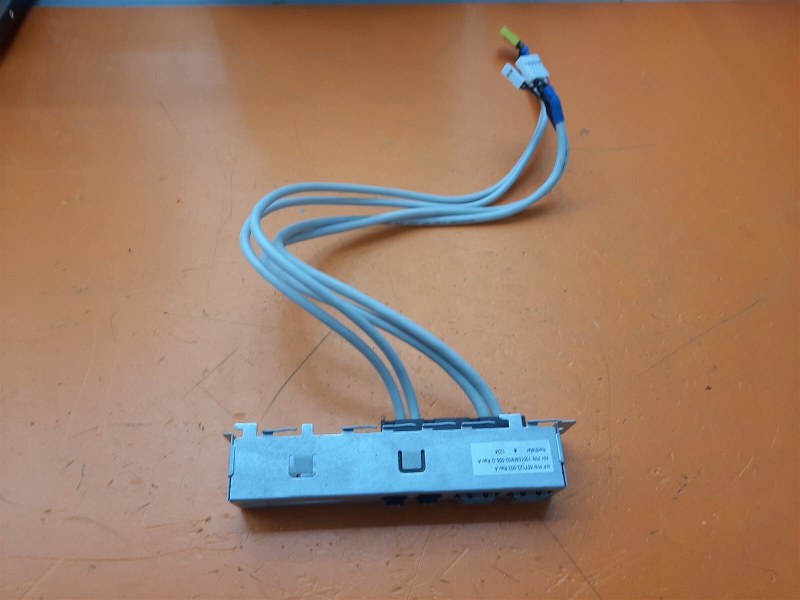 ⭐️⭐️⭐️⭐️⭐️ Desktop Part Front I/O USB Audio Port HP Pavilion P6-2220t w Cables