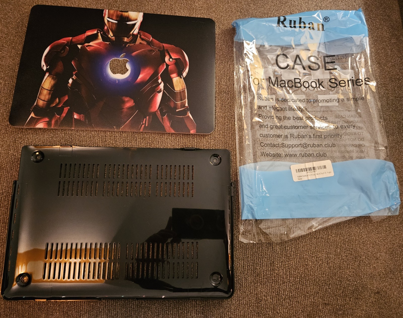 MARVEL Comics Iron Man MCU Hard Case Cover New Macbook Pro 13" Laptop  Computer