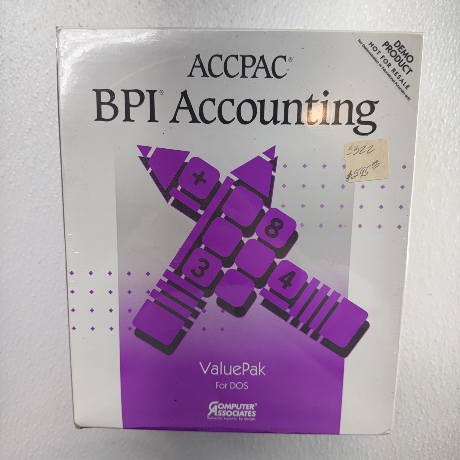 ACCPAC Plus BPI Accounting ValuePak - Demo Version Wrapped