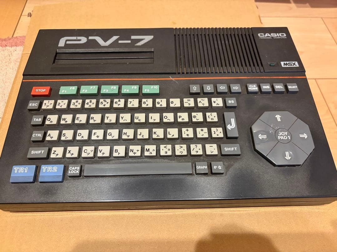Casio PV-7 MSX 8-Bit Console Untested for Parts Retro Vintage USED JUNK From JP