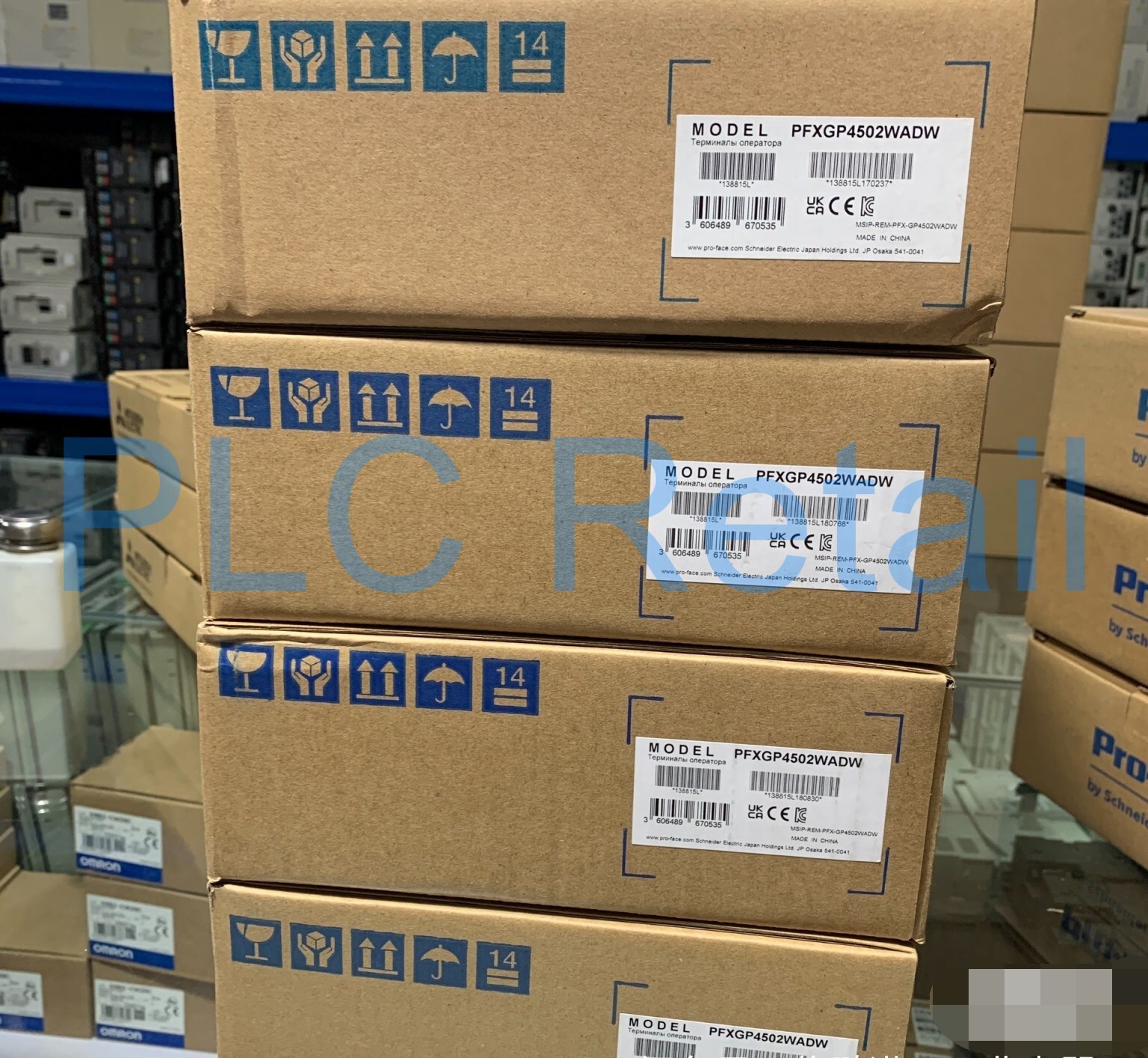 New Pro face PFXGP4502WADW programmable HMI touch screen DHL fast delivery