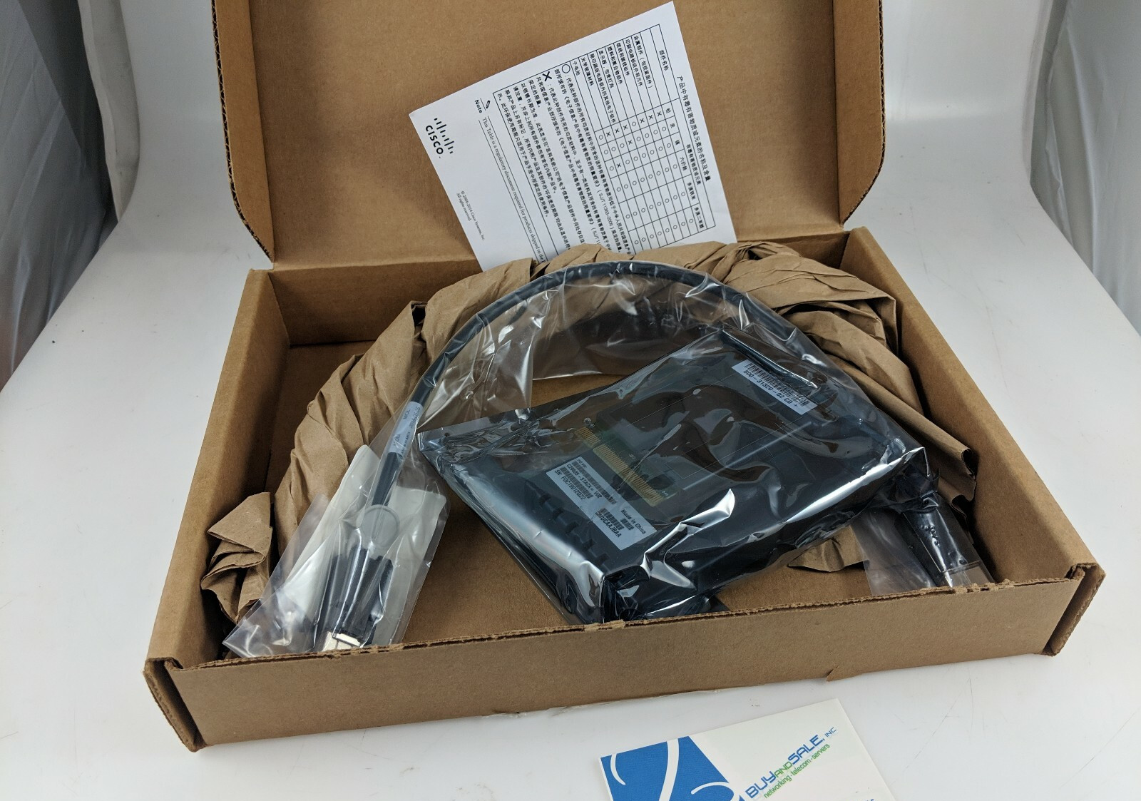 NEW- Cisco C2960S-STACK Catalyst 2960S FlexStack Module Open Box
