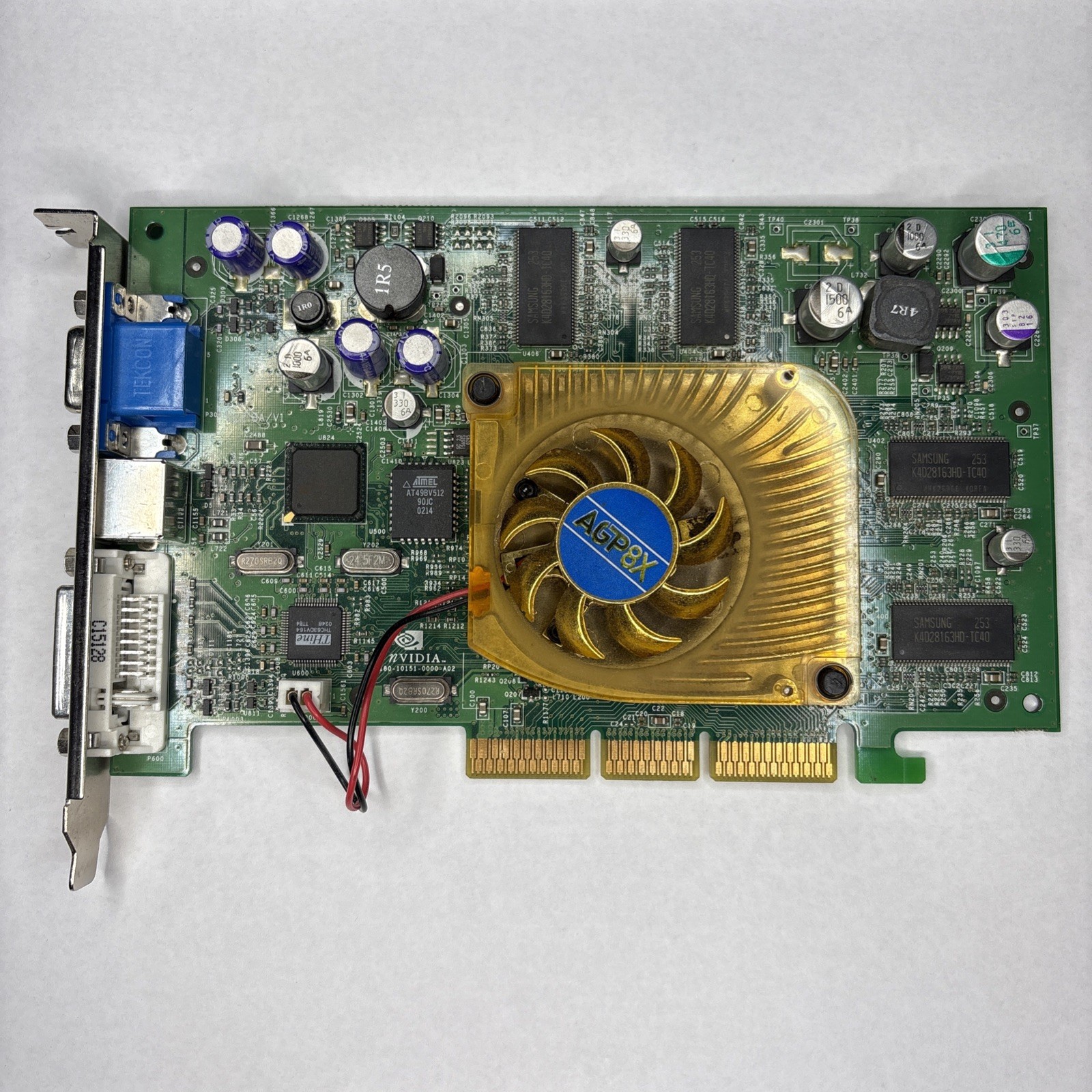 NVIDIA GeForce4 Ti 4200-8X 128MB AGP Graphics Card Windows 98 Retro Gaming