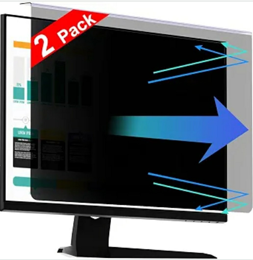 27 Inch Computer Privacy Screen for 16:9 Aspect Ratio Widescreen NEW [2 Pack].