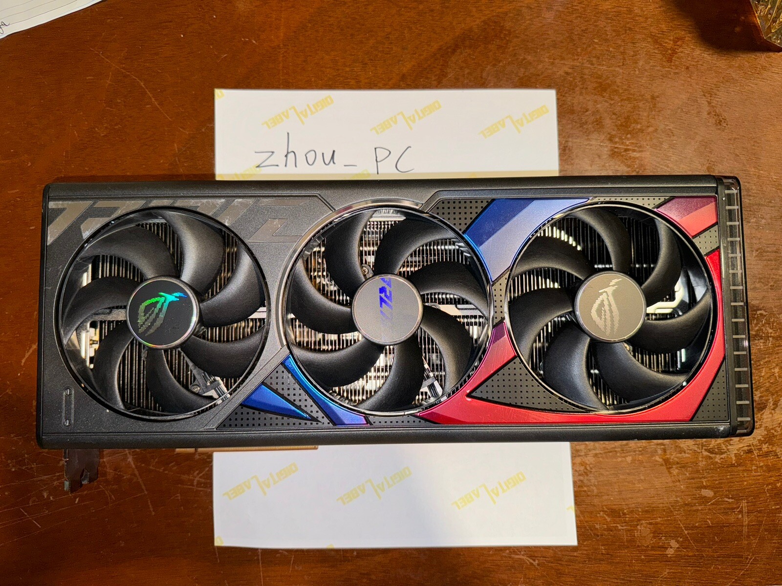 (FOR PARTS) ASUS RTX 4090 ROG STRIX GPU No Core & VRAM *AS IS* (US Stock)