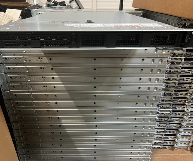 Dell R640 Diskless Servers 2x Gold 18-Cores 6254 3.10GHz CPU, 64gb RAM, No Raid