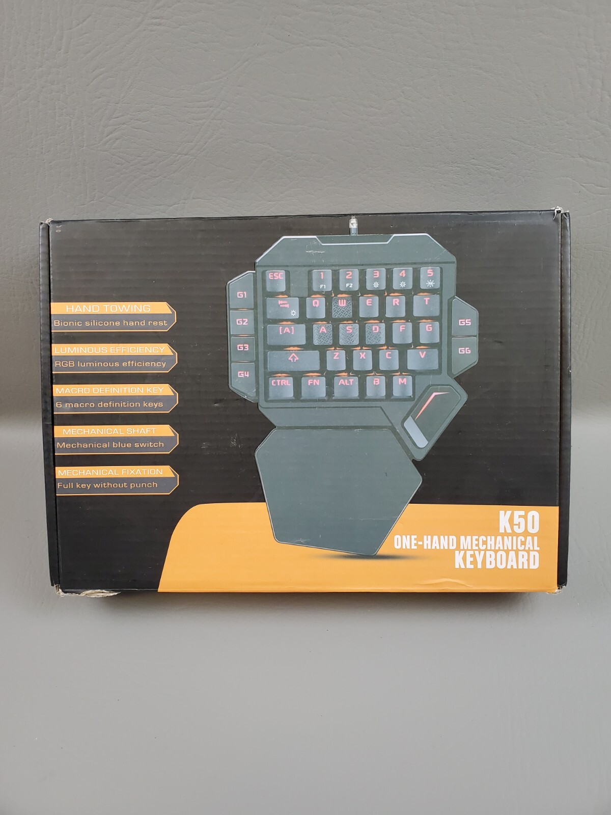 K50 One-hand Mechanical Gaming Keyboard Good Condition