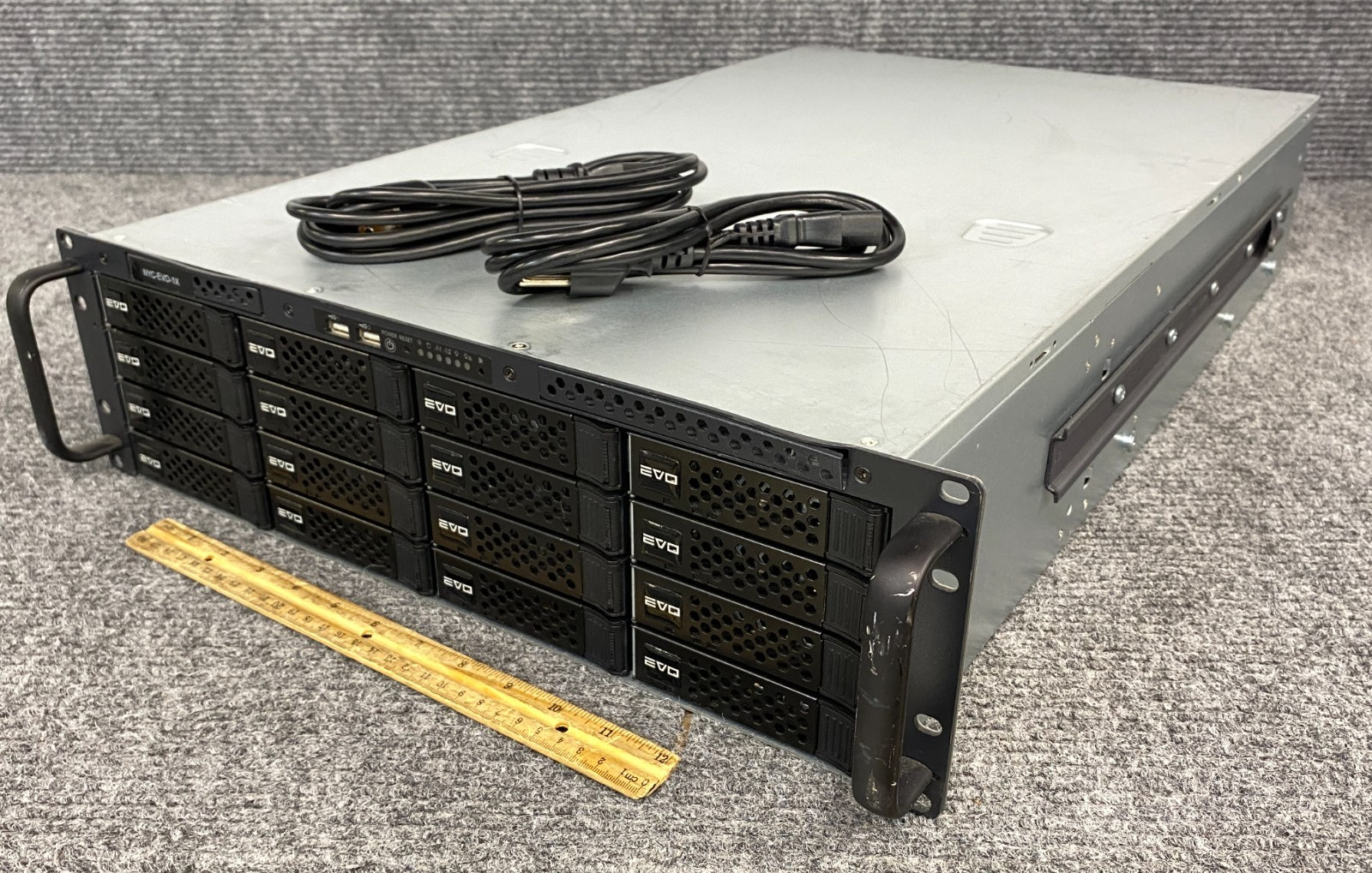 Studio Network Solutions EVO 16-Bay Storage Array, No Drives, 2x PSU w/ Cord