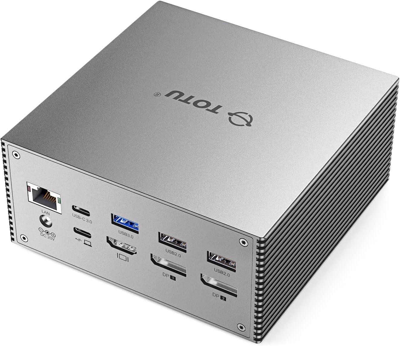 TOTU Universal USB-C 4K Triple Display Docking Station TT-DC002A - SPACE GREY