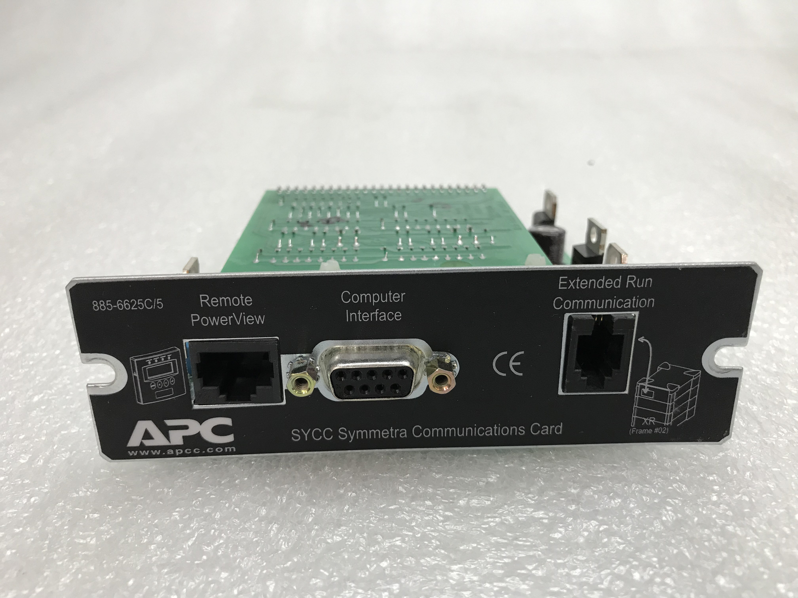 Used APC SYCC Symmetra Communications Card 885-6625C/5 640-0402C