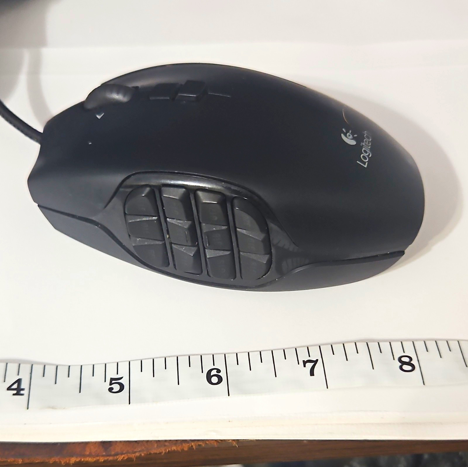 Logitech M-U0035 Wired USB Optical Gaming Mouse 8200 DPI 13 Button Black