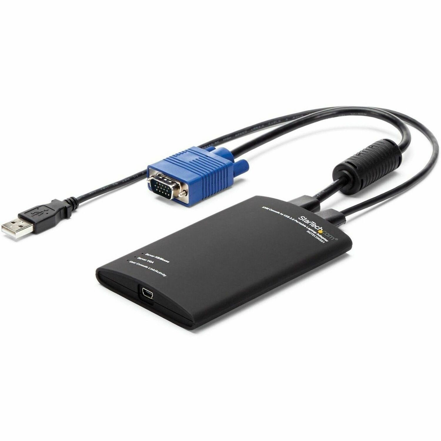 StarTech NOTECONS01 KVM Console to USB 2.0 Portable Adapter