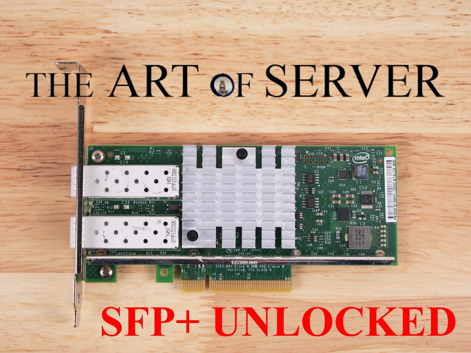 Dell XYT17 Intel X520-DA2 10Gb SFP+ PCIe 2.0 x8 Network Adapter SFP+ Unlocked