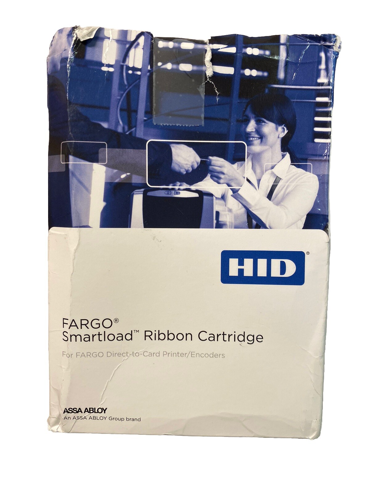 HID FARGO 045110 Smartload Color Ribbon Cartridge YMCKOK For DTC4000
