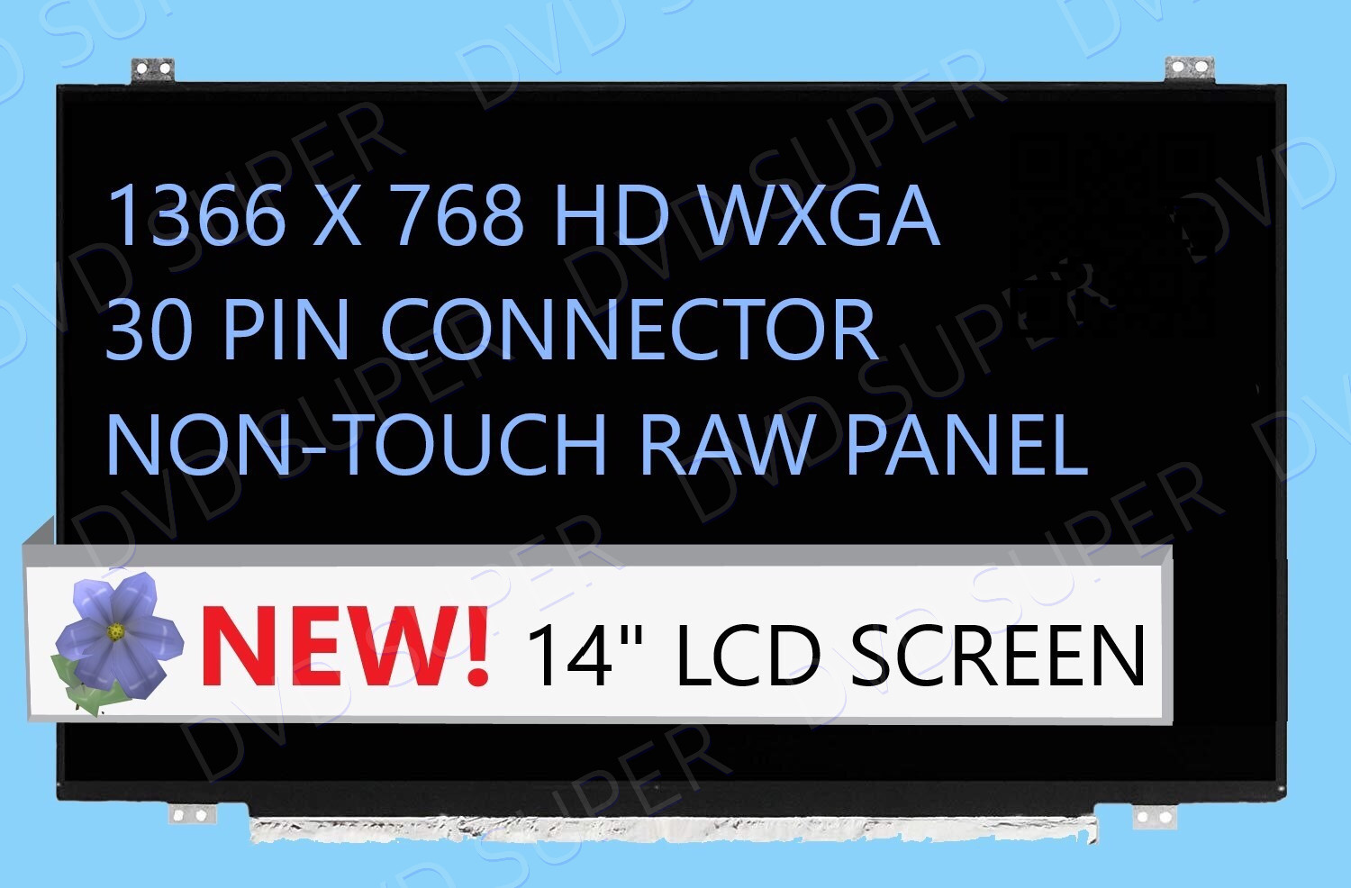 14" HD EDP LED LCD Screen Compat. LP140WH8-TPD3 (TP)(D3) LP140WH8-TPE1 (TP)(E1)