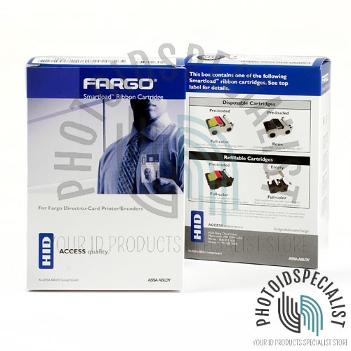 Fargo 45031 DTC1000 DTC1250e YMCKOK Color Ribbon Kit 250 Prints - Replaces 45010