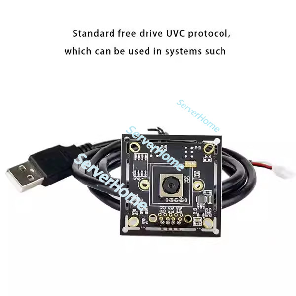 8MP IMX179 Auto Focus USB Camera 4K UVC OTG Plug Play 100° Lens with 1m Cable*